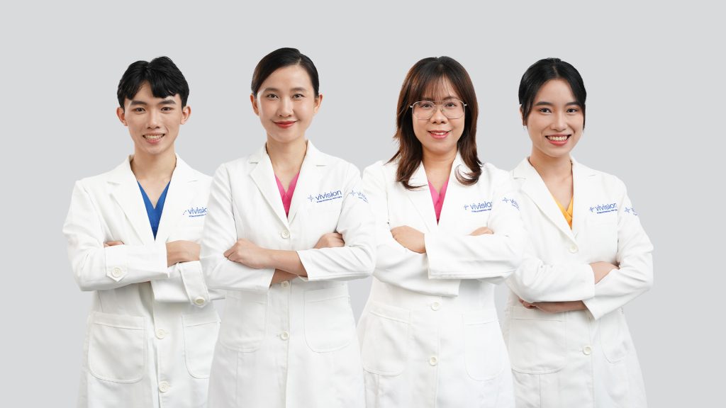 Đội ngũ bác sĩ, khúc xạ nhãn khoa Vivision