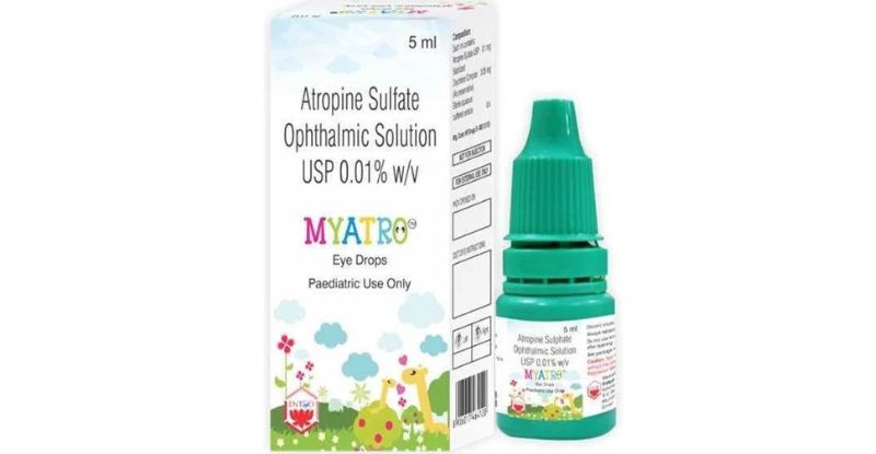 Atropin có nồng độ thấp đã được nghiên cứu và chứng minh hiệu quả trong việc kiểm soát cận thị ở trẻ em