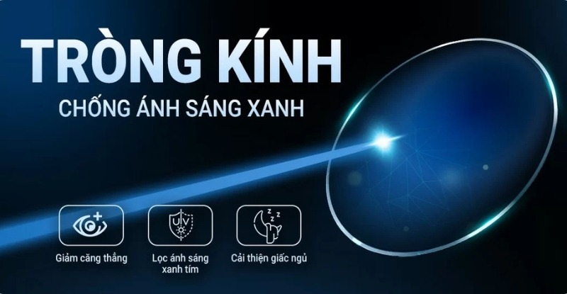 Sử dụng kính chống ánh sáng xanh là thói quen tốt cho mắt bị viễn thị