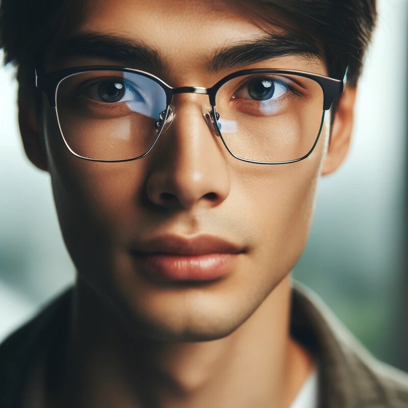 Người bị cận thị và loạn thị