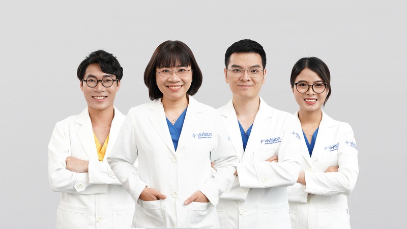 Đội ngũ bác sĩ uy tín tại vivision kid