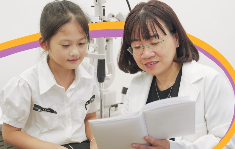 Bác sĩ sẽ tư vấn chi tiết về tình trạng nhược thị cũng như phương pháp điều trị