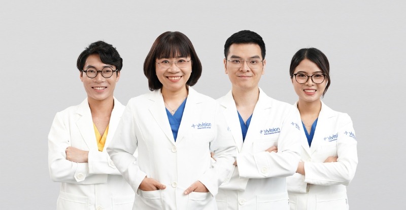 Vivision kid sở hữu đội ngũ chuyên gia hàng đầu Việt Nam trong khám mắt nhược thị
